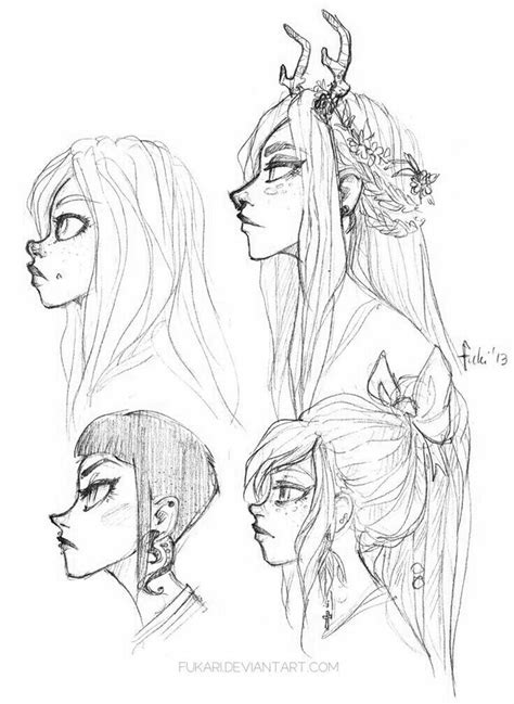 Image Result For Side View Character Design Profile Drawing Face