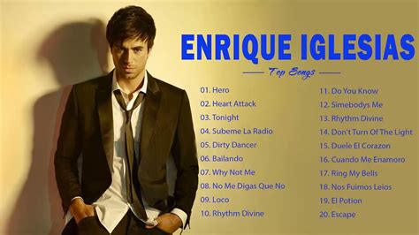 Enrique Iglesias Insomniac Full Album Youtube Music
