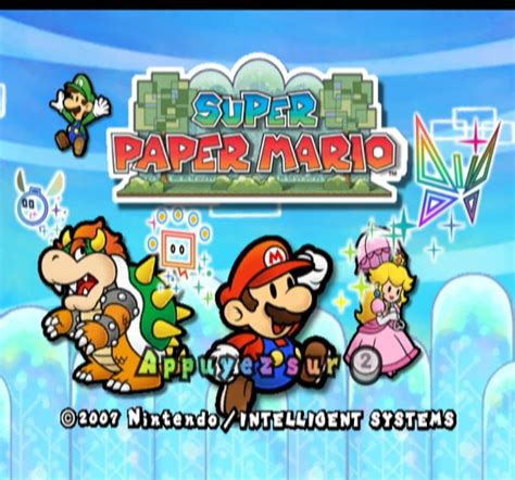 Super Paper Mario Gallery Screenshots Covers Titles And Ingame Images