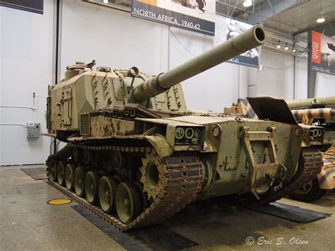 M55 8 Inch Self Propelled Howitzer At The Flying Heritage Collection