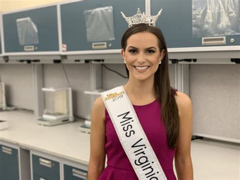 24 Year Old Biochemist Wins Miss Virginia Performs Science Experiment