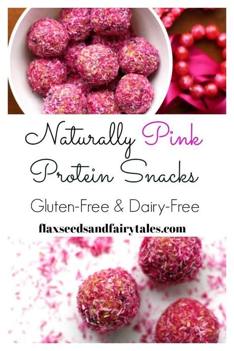 Naturally Pink Protein Snacks Gf And Df Recipe Protein Snacks