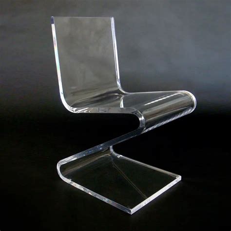 Clear Acrylic Z Shaped Lucite Chair Buy Clear Acrylic Z Shaped Lucite