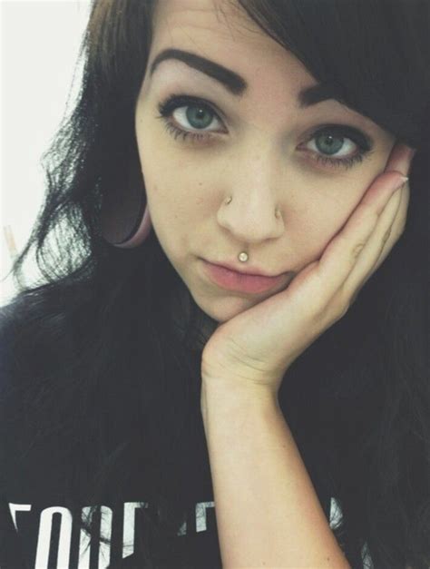 Double Ring Nose Piercing Piercing Face Piercings