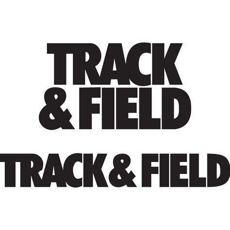 Track And Field Logo Vector Logo Of Track And Field Brand Free Download