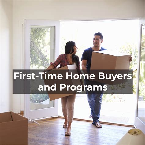 First Time Home Buyers And Programs