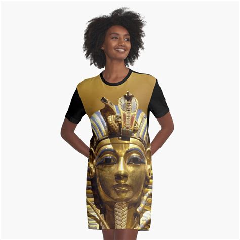 Egypt King Tut Graphic T Shirt Dress By Erikakaisersot Redbubble