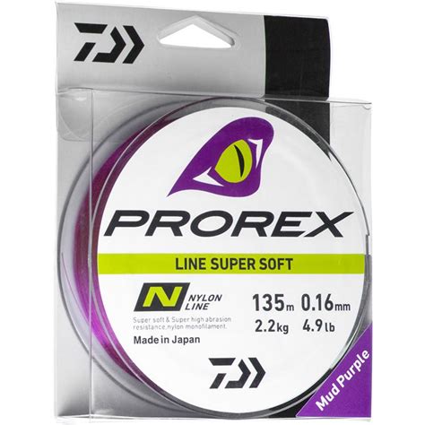 DAIWA Prorex Monofil Super Soft 270 M 0 18 Mm 2 7 Kg KL ANGELSPORT