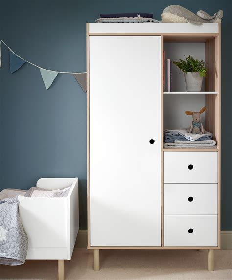 This Childrens Wardrobe Comes In A Fun Design And Offers A Distinctive