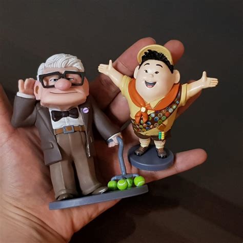 Disney Pixar Up Movie Carl Fredricksen And Russell Figures Hobbies And Toys Toys And Games On