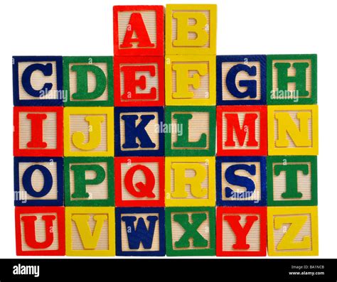 Alphabet Block Letters
