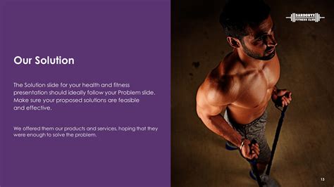 Gym Premium Powerpoint Template Fitness Ppt Themes Slidestore