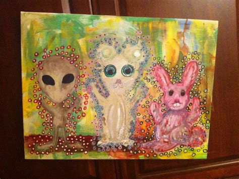 The Gnostic World Of Candy Minx Some Paintings
