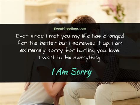 40 I’m Sorry Quotes To Apologize With Right Word Events Greetings
