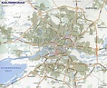 Kaliningrad Town Map
