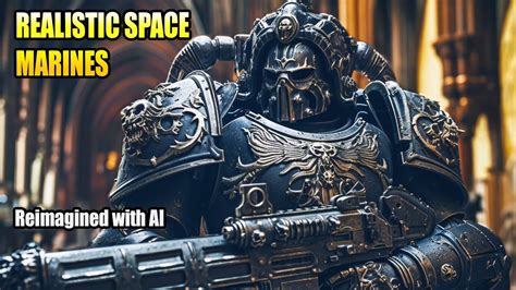 Warhammer 40k Space Marines Reimagined Realistic Ai Images With
