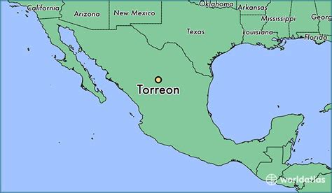 Where Is Torreon Mexico Torreon Coahuila Map