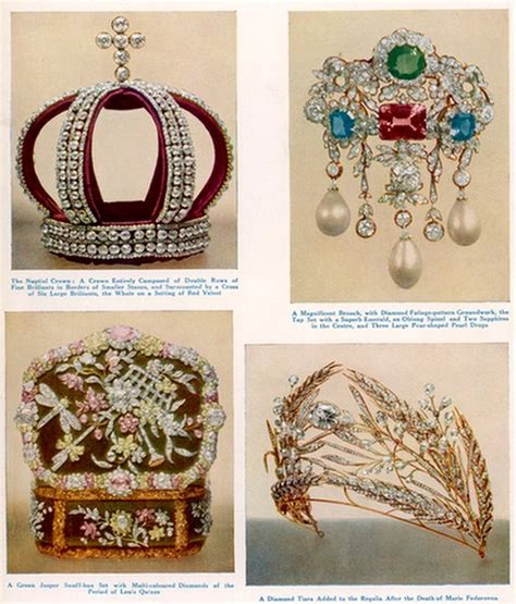 Some Of The Romanov Jewel Treasures In Color Post Tenebras Lux
