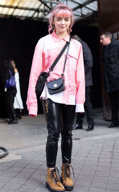 Maisie Williams From See Every Celebrity At Fashion Week Fall 2019 E