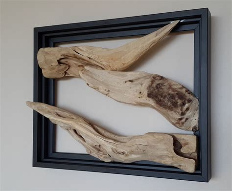 8 X 10 Driftwood Branch Art Wood Art Wall Air Etsy
