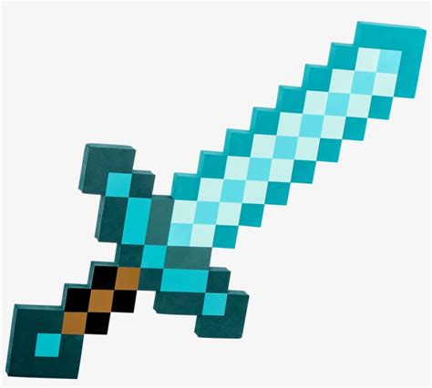Pngkit selects 45 hd minecraft diamond sword png images for free download. Minecraft Foam Diamond Sword Minecraft At Toys Png ...
