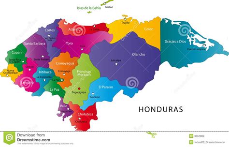 Exactamente Apuesta Provocar Mapa De Honduras Con Sus Departamentos