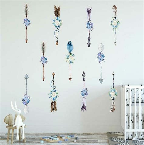 Floral Arrow Wall Decal