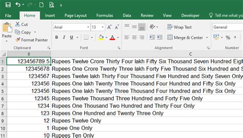 Convert Number To Words In Indian Rupees In Excel Vba Guwqyi