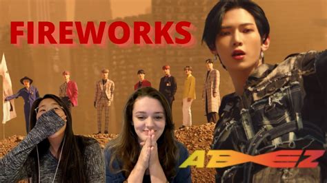 KOR ATEEZ Fireworks Im The One MV Reaction 에이티즈 불놀이야 뮤비 리액션 YouTube