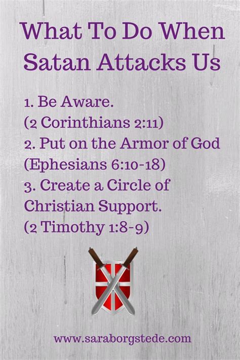 How Satan Attacks Us Spiritual Attack Spiritual Warfare Spiritual