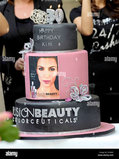 Kim Kardashian Birthday Cake