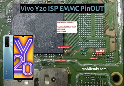 Vivo Y G V Pd F Isp Emmc Pinout Test Point Edl Mode Images