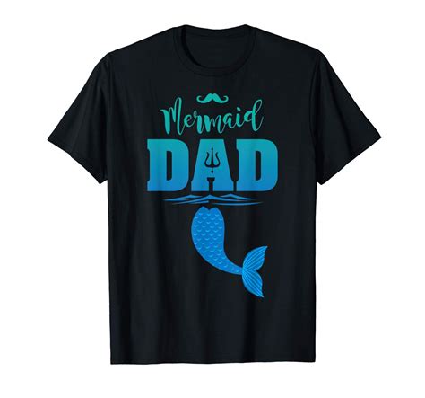 S Funny Mermaid Dad Mer Dad Mermaid Father Daddy T T Shirt Minaze