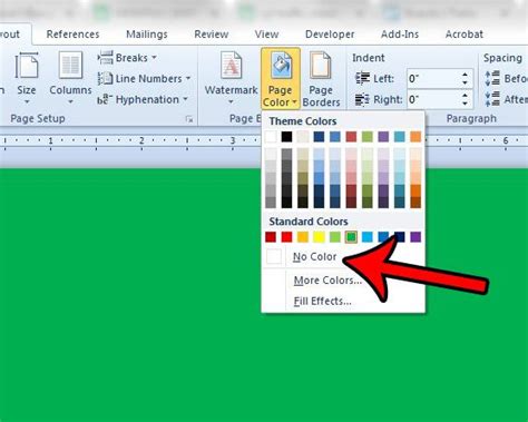 How To Color The Background Of A Word Document Purcell Mendand