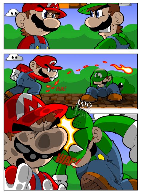 Mario Vs Luigi Pt 1 By Geogant On Deviantart