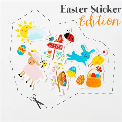 Free Printable Easter Stickers