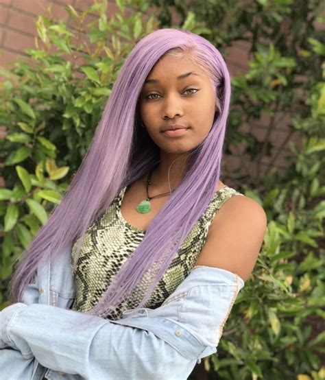 Pin By Bhaddixxpins 🧡 ️ On Girly Tingzz Purple Hair