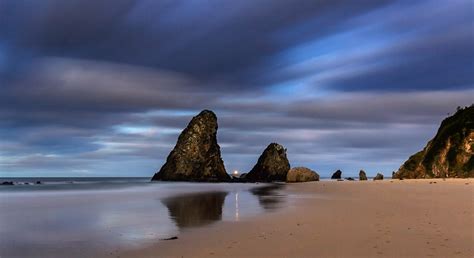 Glasshouse Rocks Sunset Narooma 3 Minute Exposure At 7 Flickr