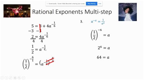 Solve Equations With Negative Rational Exponent Youtube