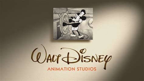 Image Mickey Mouse Steamboat Willie Logo Walt Disney Animation