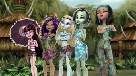 Monster High Escape From Skull Shores Blu Ray