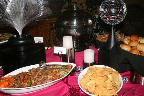 Studio 54 Themed Surprise 40th Hors Doeuvres Buffet By The Party