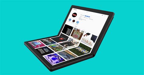 Lenovo Unveils Worlds First Laptop With Foldable Display