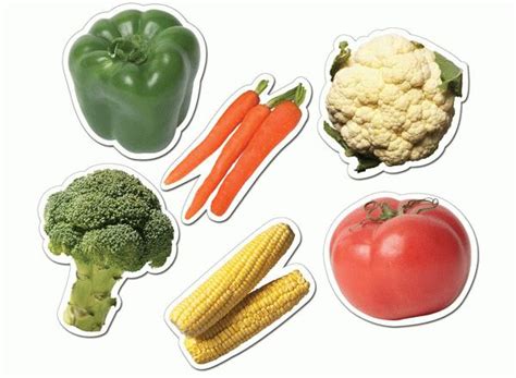Vegetables Designer Cut Outs