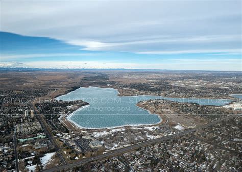 Aerial Photo Glenmore Reservoir