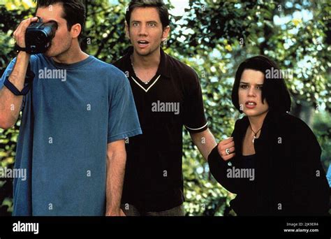 Timothy Olyphant Jamie Kennedy And Neve Campbell Film Scream 2 Usa