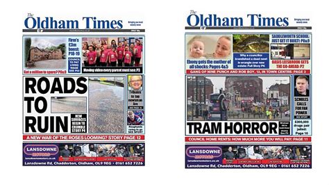 The Oldham Times Goes Daily Prolific North