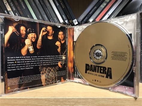 Pantera Official Live 101 Proof Cd Photo Metal Kingdom