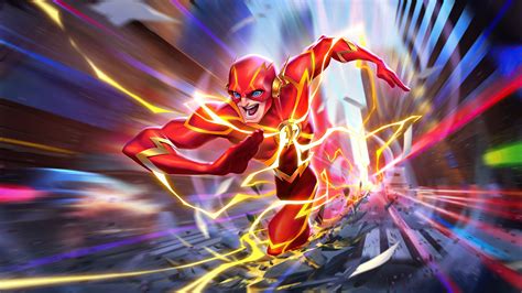 the flash anime art wallpaper 5k hd id 10434