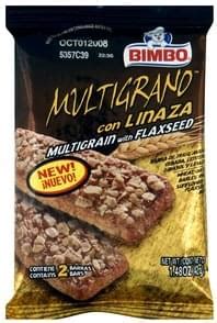 Bimbo With Flaxseed Multigrain Bars Ea Nutrition Information Innit